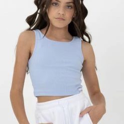 Tops Haimz Wear Tank | Coral Blue