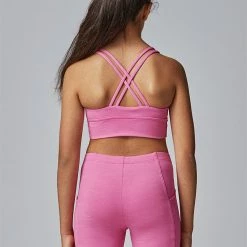 Dancewear Running Bare Girl | Lotus Duo Sports Bra | Bon Bon