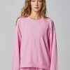 Tops Running Bare Laid Back Crew Sweat - Lip Gloss (Adult)