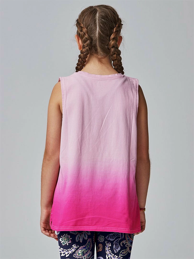Running Bare Easy Rider Muscle Tank | Lipgloss Dip Dye (Child) Tops