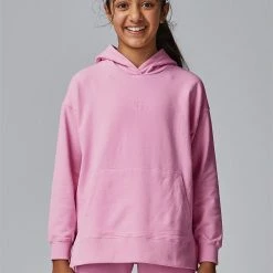 Running Bare Hair Toss Hoodie - Lip Gloss (Girls)