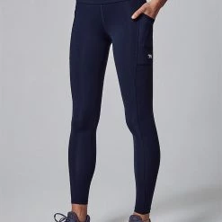 Running Bare Power Moves Ab-Waist Tight | Crew Bottoms