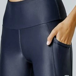 Running Bare Power Moves Ab-Waist Bike Tight (Adult)