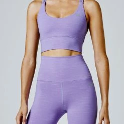 Bottoms Running Bare Studio Ab-Tastic Bike Short - Aster (Adult)