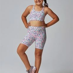 Running Bare Bare Fit Bike Tights | Girl Dancewear