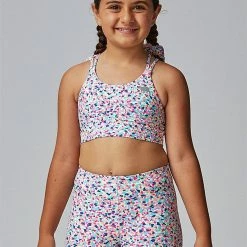 Running Bare Dancewear Lotus Crop Top | Girl