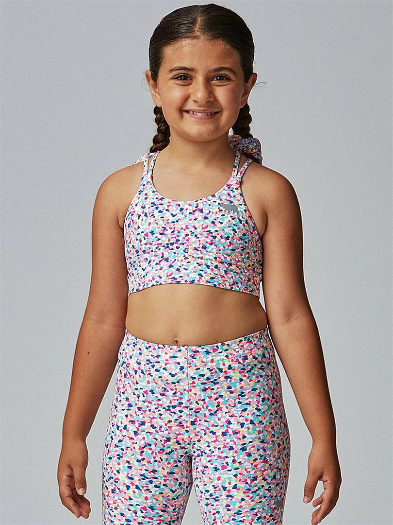 Running Bare Dancewear Lotus Crop Top | Girl