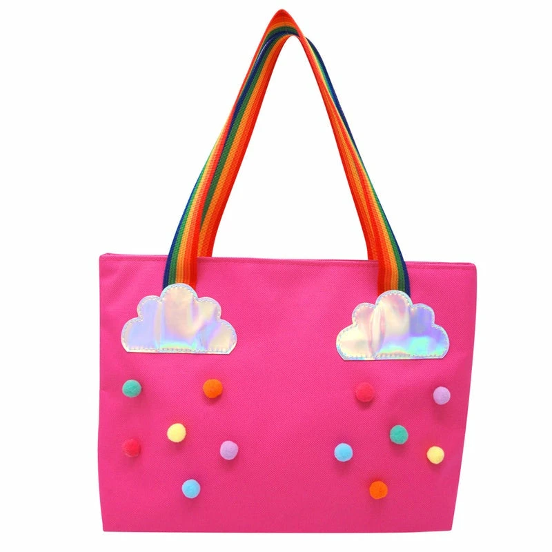 Pink Poppy Accessories Rainbow Magic Tote Bag | Hot Pink
