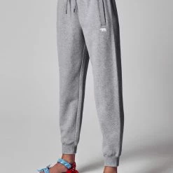 Running Bare Legacy Sweat Pants - Silver Marle (Adult)