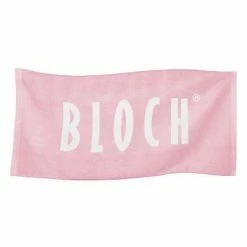 Accessories Bloch Logo Towel With Zip Pouch - French Rose $29.95