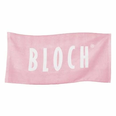 Accessories Bloch Logo Towel With Zip Pouch - French Rose $29.95