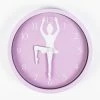 Mad Ally Ballerina Clock - Pink Accessories
