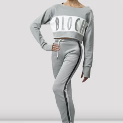 Bloch SALE | Logo Track Pant | Grey | $30