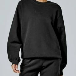 Running Bare Legacy Crew Sweat - Black
