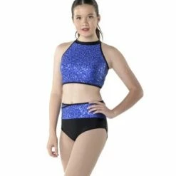 Studio 7 Bright Lights Halter Crop