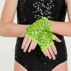 Studio 7 Ready-To-Wear Costuming Sequin Fingerless Gloves