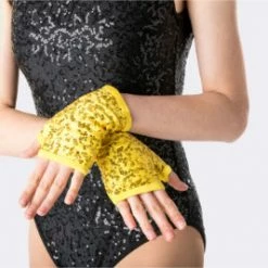 Studio 7 Ready-To-Wear Costuming Sequin Fingerless Gloves