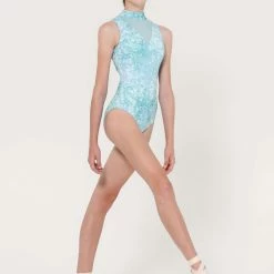 Uactiv Lillian Leotard | Blue Sprinkle