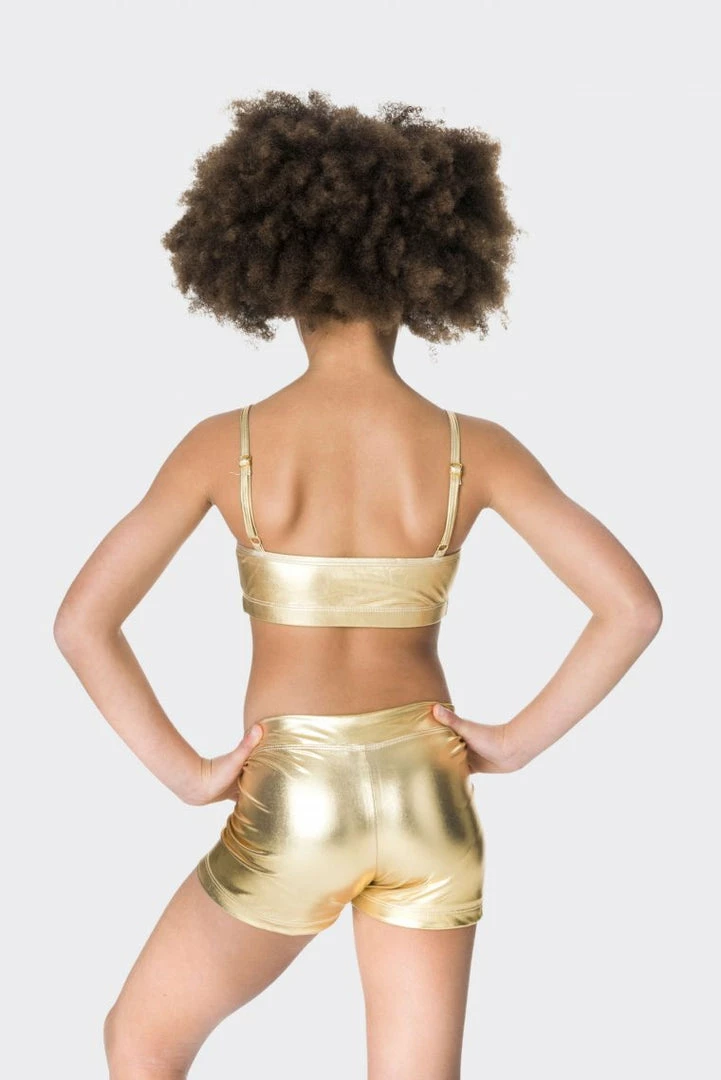 Studio 7 Metallic Crop Top | Adult Dancewear