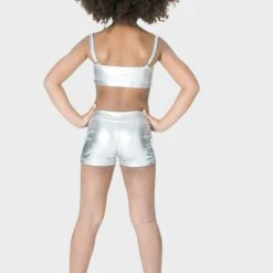 Studio 7 Metallic Crop Top | Child Dancewear
