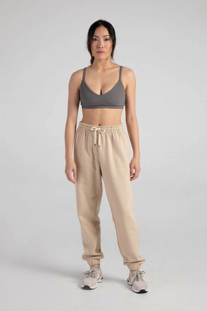 Bloch SALE | Off-Duty Terry Trackpant | Oat $50.00