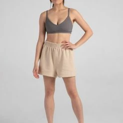 Dance Active Bloch SALE | Off-Duty Terry Short | Oat $35.00