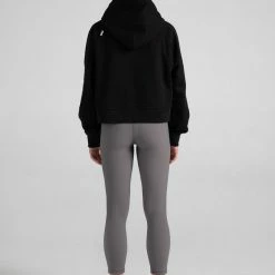 Bloch SALE | Off-Duty Terry Crop Hoodie | Black $50.00
