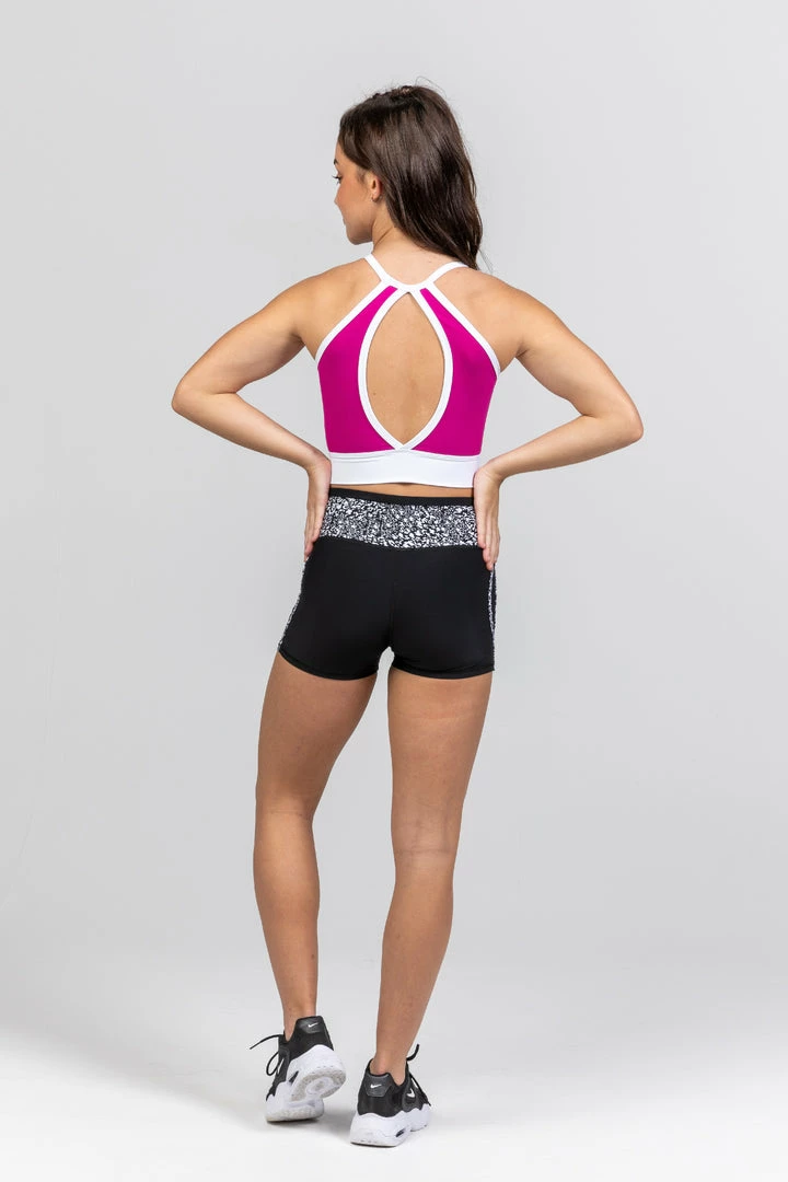 Sylvia P Asher Cropped Singlet | Dragon Fruit