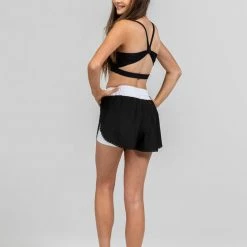 Dancewear Sylvia P Dolce Vita Crop Top | Black