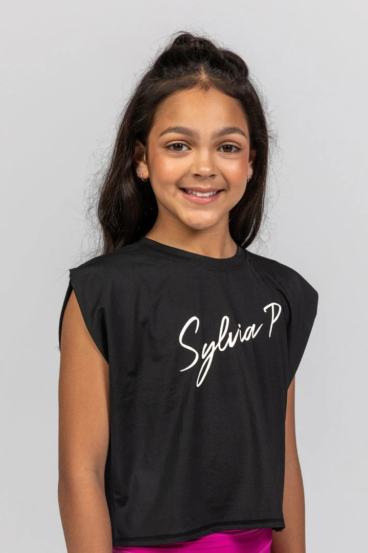 Sylvia P The Daily Singlet | Black Dancewear