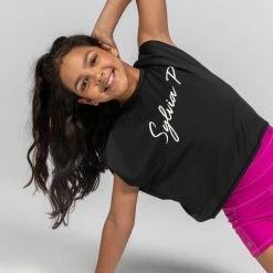 Sylvia P The Daily Singlet | Black Dancewear