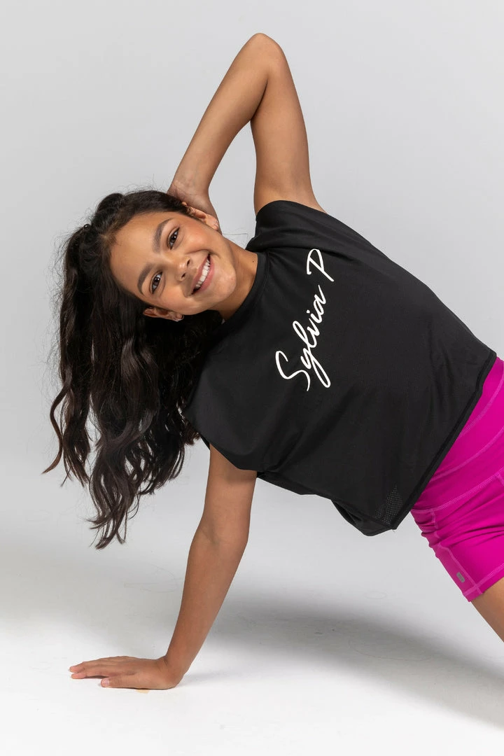 Sylvia P The Daily Singlet | Black Dancewear