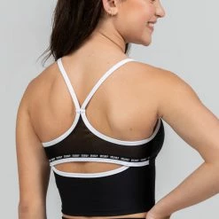 Dancewear Sylvia P The Original Cropped Singlet | Black