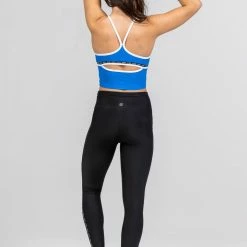 Sylvia P The Original Cropped Singlet | Atlantic Blue Dancewear