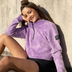 Dance Active Sylvia P Afterglo Half Zip Sweat