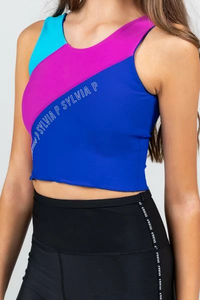 Sylvia P Agile Reversible Cropped Singlet