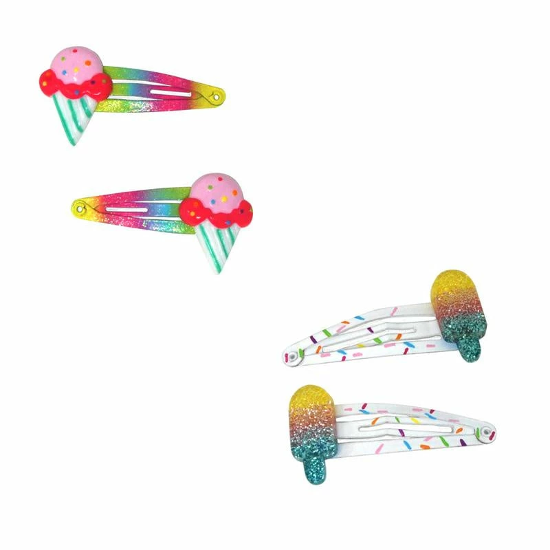 Pink Poppy Sweet Treats Snap Hair Clips