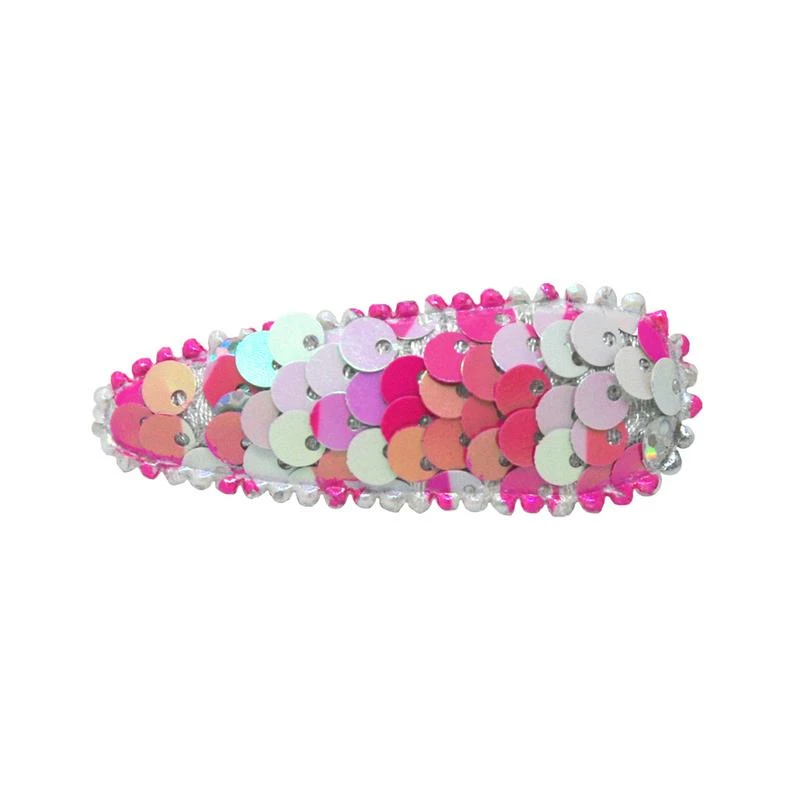 Pink Poppy Accessories Mermaid Sequin Snap Clips