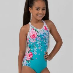 Sylvia P Azalea Blooms Leotard