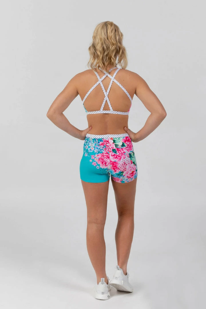 Sylvia P Azalea Blooms Crop Top