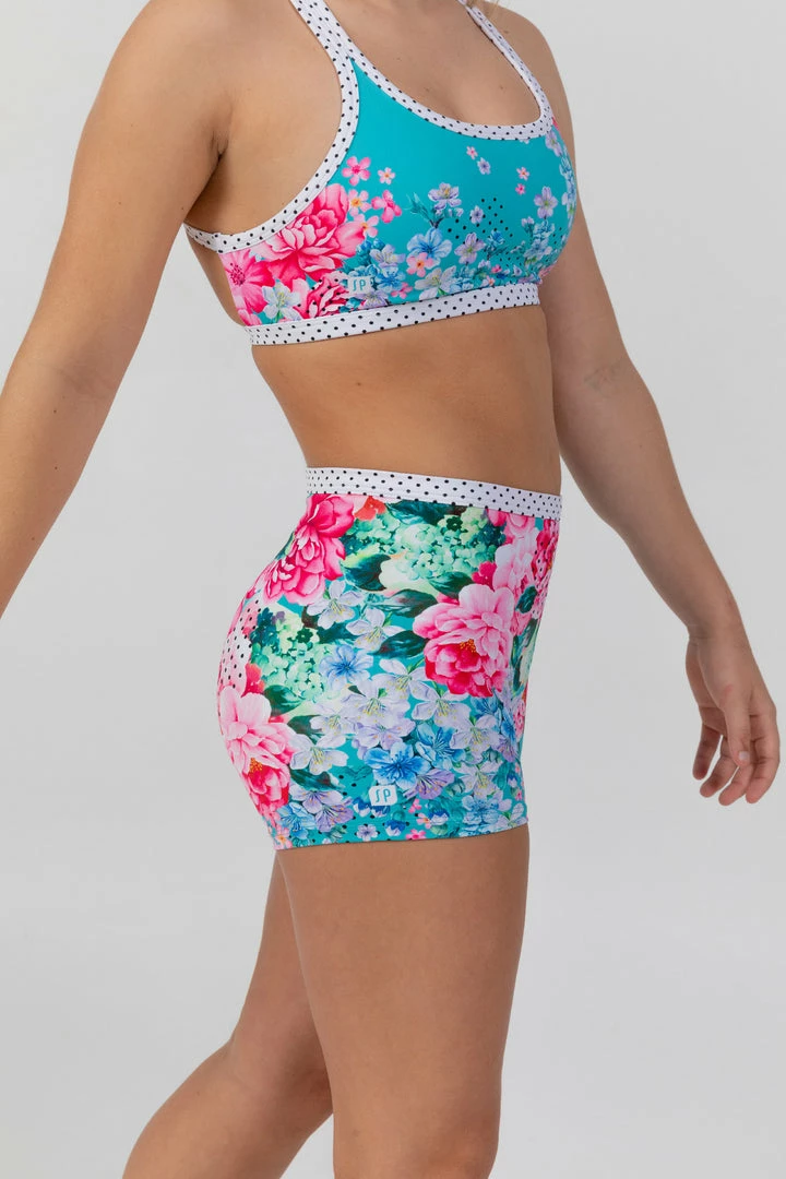 Sylvia P Azalea Blooms Crop Top