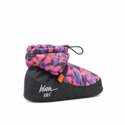 Knits & Warm-Up Bloch Limited Edition Ankle Warm Up Booties | Camo Pink