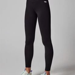 Running Bare Karma Full Length Tight | Black Bottoms