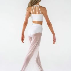 Bottoms Studio 7 Mesh Performance Pants | White