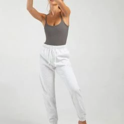 Bottoms Bloch Off Duty Terry Track Pants | Snow Marle | $79.95