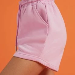 Bloch Off Duty High Waisted Terry Shorts | Bubble Gum | $59.95 Bottoms