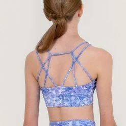 Dancewear Uactiv June Crop Top | Purple Sprinkle