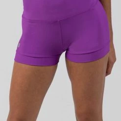 Bottoms Sylvia P Mulberry Hi-Waisted Shorts