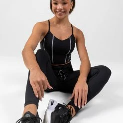 Sylvia P Zone Cropped Singlet Tops