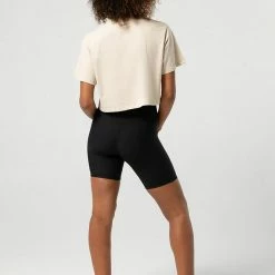 Bloch Dancers League Crop Tee - Oat (Adult) $49.95 Tops